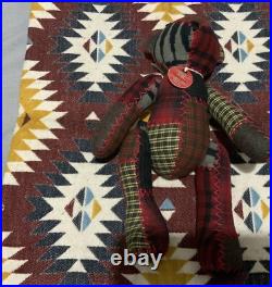 RRL Double RL Original Patch Work Bear Limited Edition New With Tags