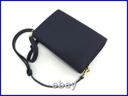 RSVP paris Shoulder Bag Golden Eye Leather 500-Piece Limited Edition Navy