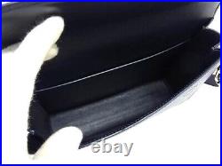 RSVP paris Shoulder Bag Golden Eye Leather 500-Piece Limited Edition Navy