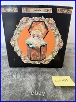 Rapunzel Limited Edition Piece From Enesco 1986 Music Box. With Box/and COA Vnt