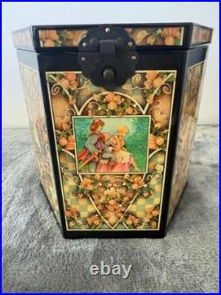 Rapunzel Limited Edition Piece From Enesco 1986 Music Box. With Box/and COA Vnt