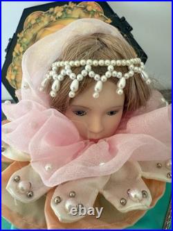 Rapunzel Limited Edition Piece From Enesco 1986 Music Box. With Box/and COA Vnt