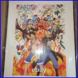 Rare Limited Edition One Piece DEATH NYC Framed Contemporary Art Poster