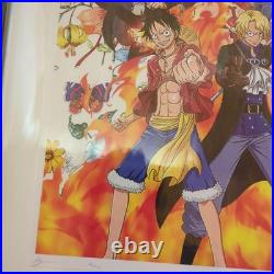 Rare Limited Edition One Piece DEATH NYC Framed Contemporary Art Poster