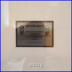 Rare Limited Edition One Piece DEATH NYC Framed Contemporary Art Poster