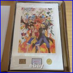 Rare Limited Edition One Piece DEATH NYC Framed Contemporary Art Poster