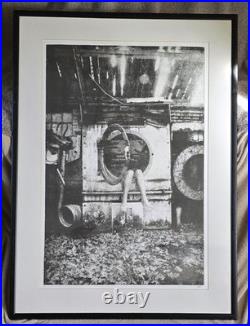 Rare Original Signed Framed Limited Edition Bianca Cork Industrial Print Large