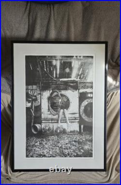 Rare Original Signed Framed Limited Edition Bianca Cork Industrial Print Large