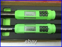 Rare Snap On Tools Torque Wrench 2-Piece Set (Limited Edition) ATECHFSETN01G