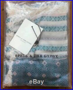Rare Spell Designs Gypsy Boho Oracle Vintage Travel Scarf Wrap Sarong Throw Bnwt