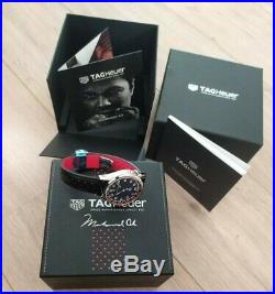 Rare TAG Heuer MOHAMMED ALI Limited Edition Watch 1000 PIECES PRODUCED REDUCED