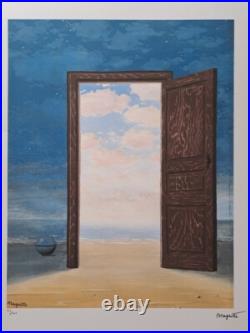 Rene Magritte Signed Improved Weather Certificate SPADEM Paris