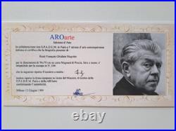 Rene Magritte Signed Improved Weather Certificate SPADEM Paris