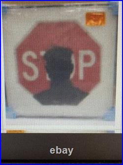 Richard Hambleton Limited Edition STOP SIGN (2018)
