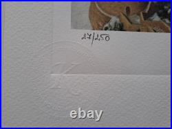 Rob Gonsalves Signed The Chessmaster Collectable Lithograph