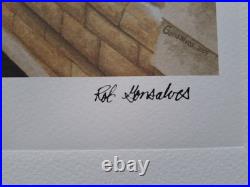 Rob Gonsalves Signed The Chessmaster Collectable Lithograph