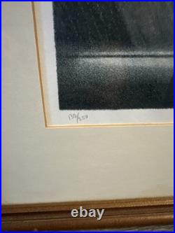 Robert Kipniss'Afternoon Shadows' 1979 Lithograph Numbered 132/250 Signed