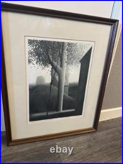 Robert Kipniss'Afternoon Shadows' 1979 Lithograph Numbered 132/250 Signed