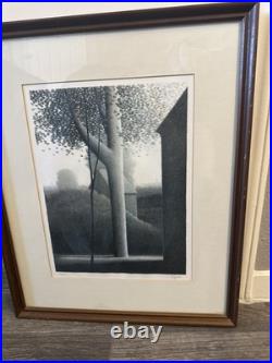 Robert Kipniss'Afternoon Shadows' 1979 Lithograph Numbered 132/250 Signed