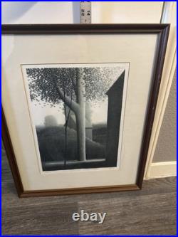 Robert Kipniss'Afternoon Shadows' 1979 Lithograph Numbered 132/250 Signed