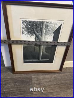 Robert Kipniss'Afternoon Shadows' 1979 Lithograph Numbered 132/250 Signed