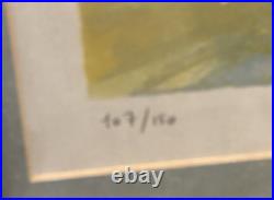 Roland LeFranc'Les Vieux Loups De Mer' Limited Edition 107/150 Framed Print