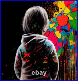 Rombley /Inspired by Martin Whatson / Windows R2 / 32x48/ Giclee / COA/ ED 25#