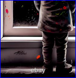 Rombley /Inspired by Martin Whatson / Windows R2 / 32x48/ Giclee / COA/ ED 25#