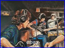 Ronnie Wood Conversation Piece II Limited edition canvas