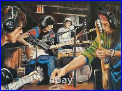 Ronnie Wood Conversation Piece II Limited edition canvas