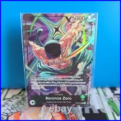 Roronoa Zoro OP12-020 Playmat Limited Edition Vol. 4 One Piece sealed Promo