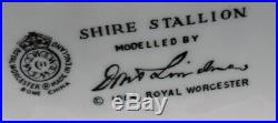 Royal Worcester SHIRE HORSE Ltd 500 pieces DORIS LINDNER circa 1964