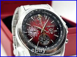 SEIKO Limited Edition ONE PIECE 20th Anniv Luffy Chronograph Watch 7T92-HBC0