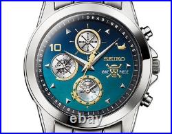 SEIKO One Piece 1000 Logs Limited Edition Chronograph Watch Japan Anime Luffy