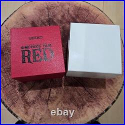 SEIKO Quartz ONE PIECE Film RED Limited Edition 2000 pieces Watch Size M