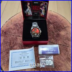 SEIKO Quartz ONE PIECE Film RED Limited Edition 2000 pieces Watch Size M