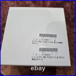 SEIKO Quartz ONE PIECE Film RED Limited Edition 2000 pieces Watch Size M