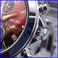 SEIKO Watch ONE PIECE Film Red Limited Edition Uta 7T92-HCR0 Japan Near Mint