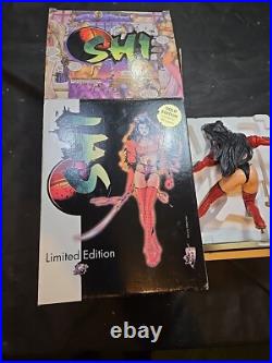 SHI STATUE Figure Statue 1999 Limited Edition 199 Piece GOLD EDITION Tucci