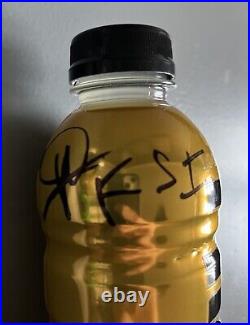 SIGNED BY KSI GOLD PRIME 3 PIECE BUNDLE Limited Edition London Bottle Glowberry