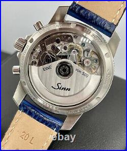 SINN 103 SA B E Limited Edition 500 Piece Blue Dial Swiss Valjoux 7750 Automatic
