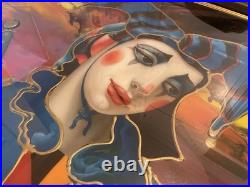 STUNNING LARGE (130x103cm) FRAMED STATEMENT ARTWORK -LIMITED EDITION & SIGNED