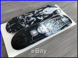 SUPREME x H. R. Giger Skateboard Deck Set. Spell IV & Lil II LIMITED EDITION