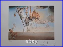 Salvador Dali Hand Signed Lithograph The Temptation of St. Anthony