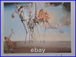 Salvador Dali Hand Signed Lithograph The Temptation of St. Anthony