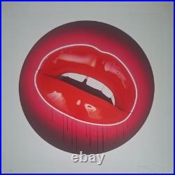 Sara Pope Amped Neon Diamond Dust Print 80x80 Limited Ed. Signed and Numbered