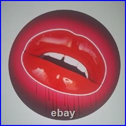 Sara Pope Amped Neon Diamond Dust Print 80x80 Limited Ed. Signed and Numbered