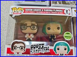 Scott Pilgrim Funko Pop Collection 13-Piece Set Exclusives Convention 2-Packs