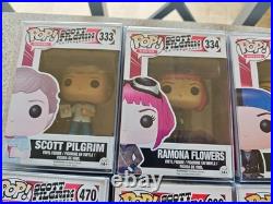 Scott Pilgrim Funko Pop Collection 13-Piece Set Exclusives Convention 2-Packs