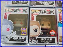 Scott Pilgrim Funko Pop Collection 13-Piece Set Exclusives Convention 2-Packs